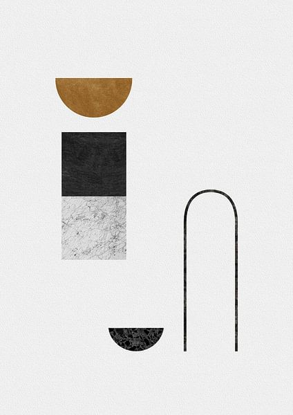 Géométrie abstraite IV par Orara Studio