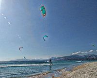 windsurfing