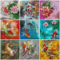 série de poissons koi