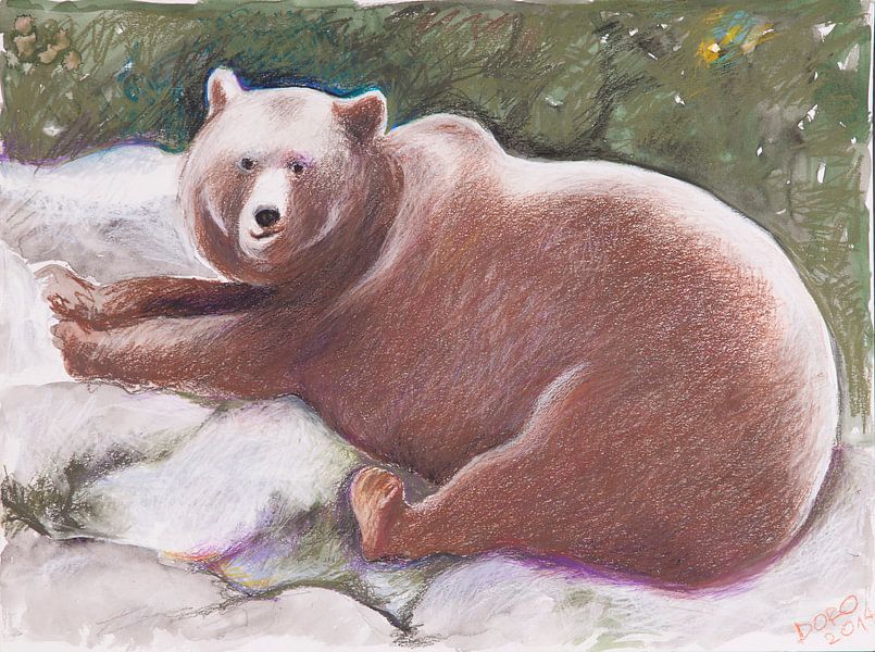 Der Bär lächelt by Dorothea Linke