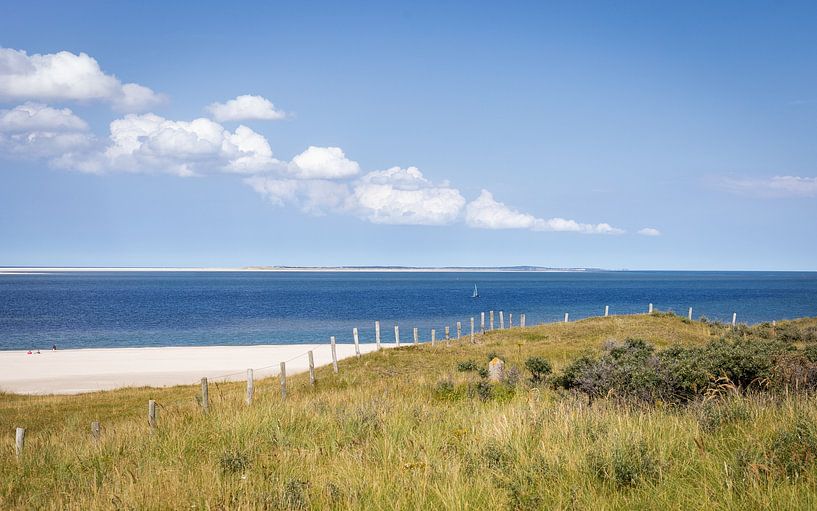 Vue de la mer du Nord depuis la côte de Texel par Natalia Balanina