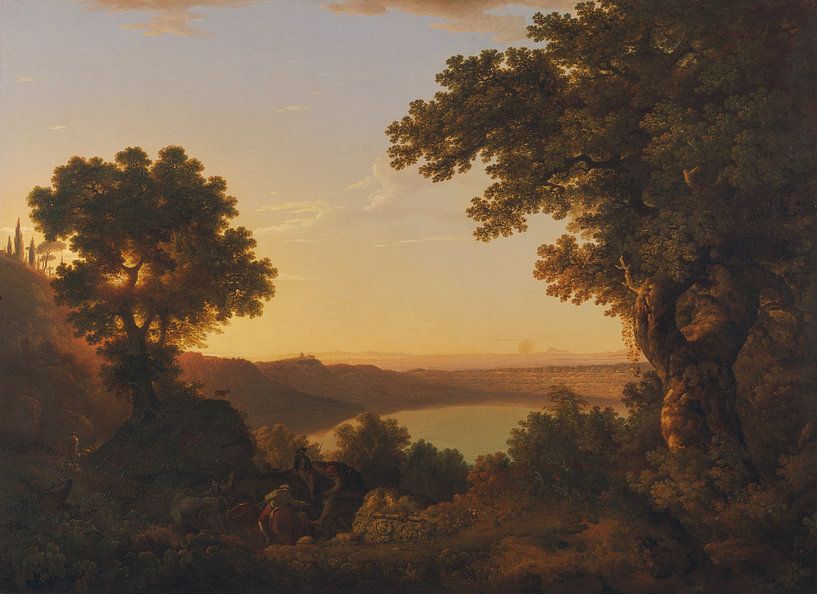 Albaner See, Italien, Thomas Jones von Meisterhafte Meister