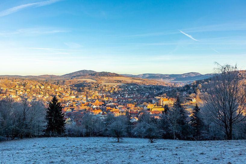 Winter morning walk through the beautiful morning light of Schmalkalden by Oliver Hlavaty