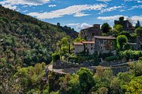 Medieval Village of Malleval on French Hill