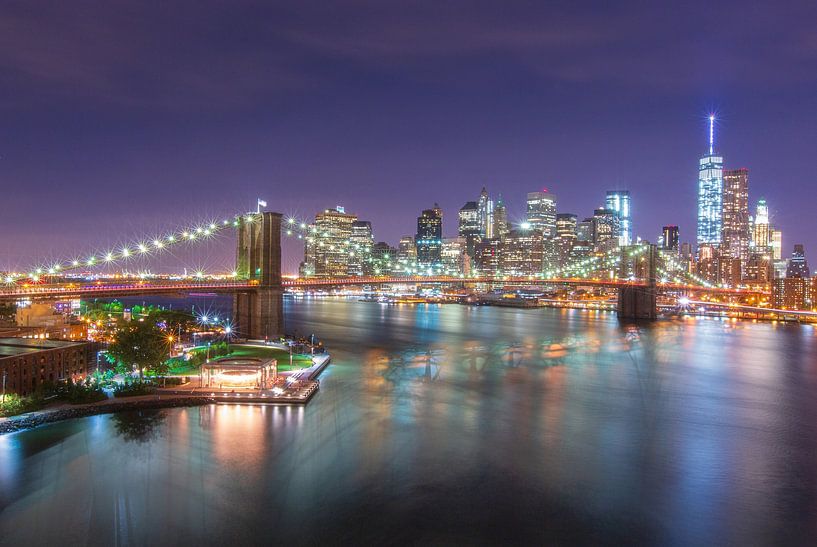 New York - Pont de Brooklyn - États-Unis par Marcel Kerdijk
