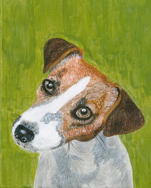 Chien Jack Russell par Nelleke Bruno