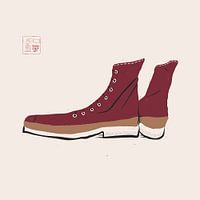 Burgundy Shoes