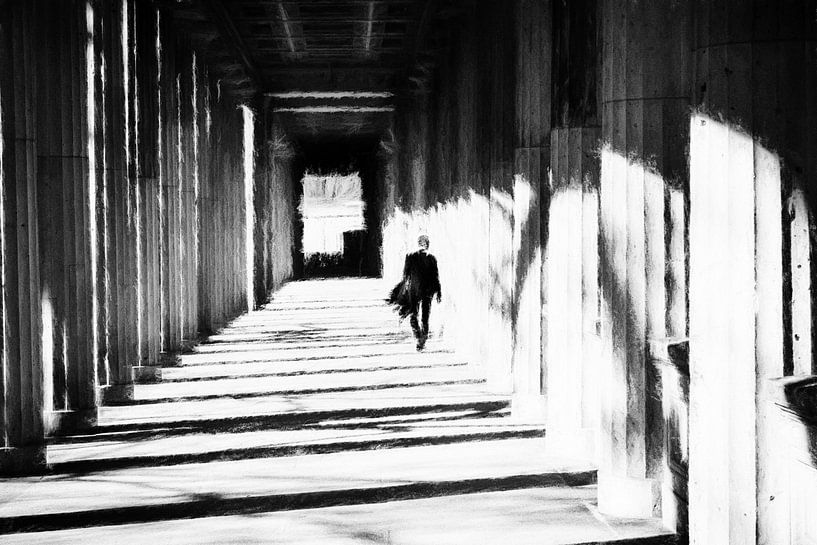 Straßenfotografie Berlin - Entspannt von Frank Andree