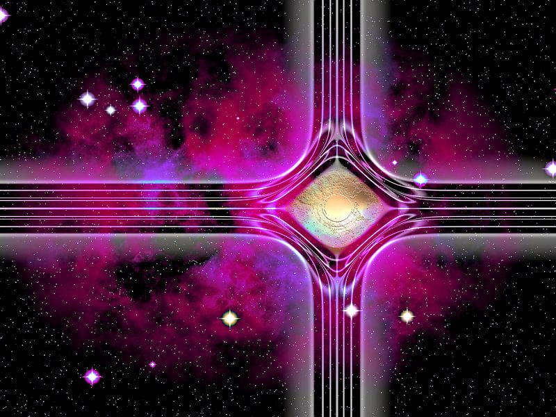 Christmas star #6 by L.A.B.