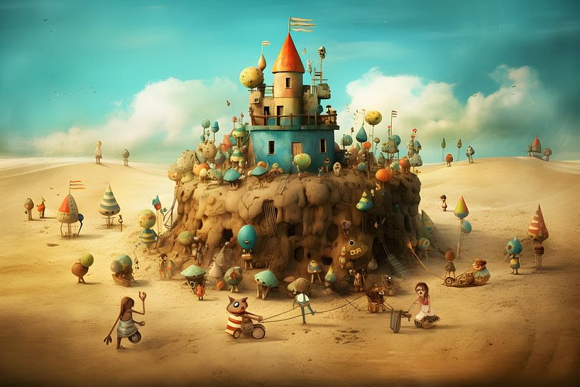 A celebration on the beach by Heike Hultsch