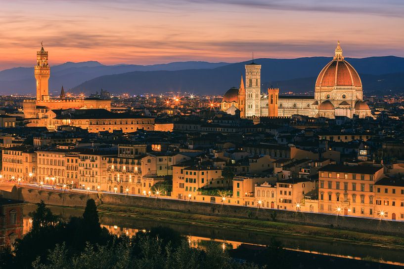 Florence from Piazzale Michelangelo by Henk Meijer Photography