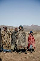 Traditional Basotho in Lesotho