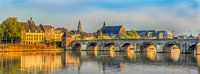 St.Servaos Brögk - Sint Servaasbrug Maastricht in de ochtendzon