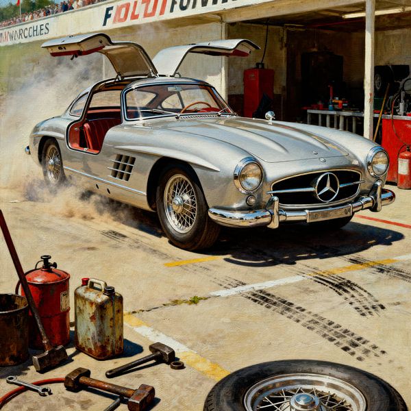 Flügeltürer: Ein Moment der rohen Kraft von Jan Keteleer