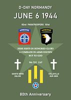 80th anniversary of D-Day Normandy 6 June 1944