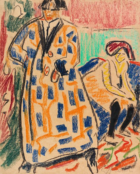 Porträt mit Modell im Kimono von WEST EGG designs