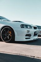 Nissan R34 GTR (weiß) JDM