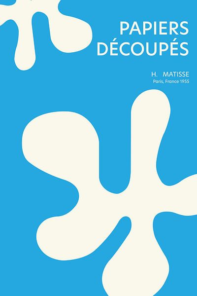 Matisse II - Blau von Walljar