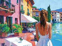 Venezianischer Morgen am Canal Grande