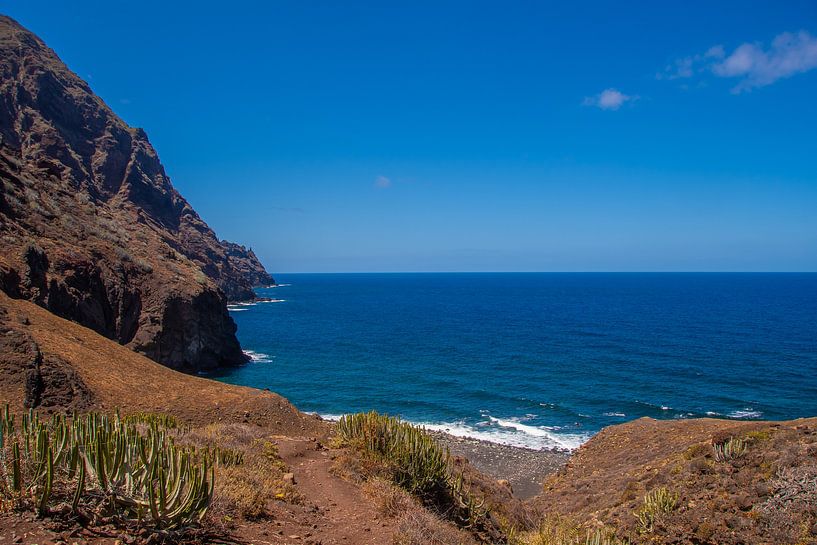 La plage "Playa del Tamadite" au nord de Tenerife par David Esser