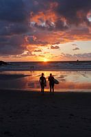 Na het surfen / After a surf day