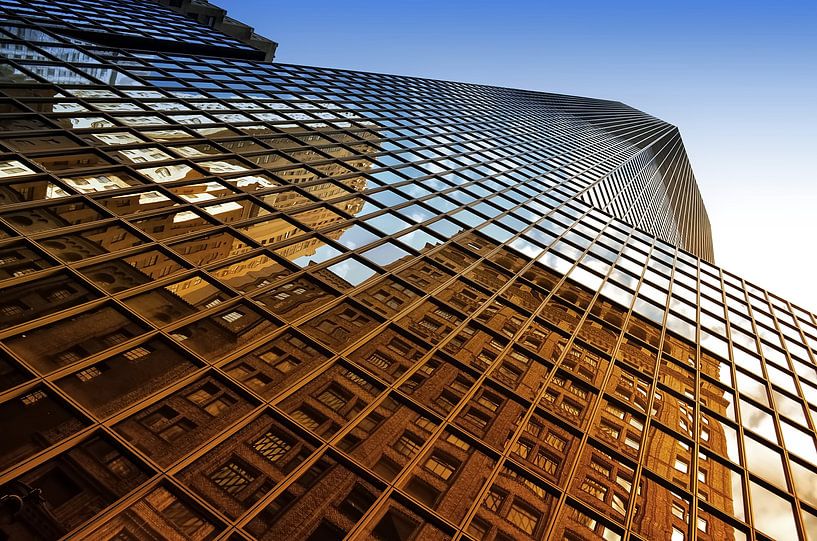 New York Old Meets New by Marlika Art