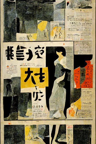 Japanese Newspaper No 1 von Treechild