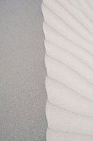 Abstrakte Sand Textur Nahaufnahme von Sand Falten