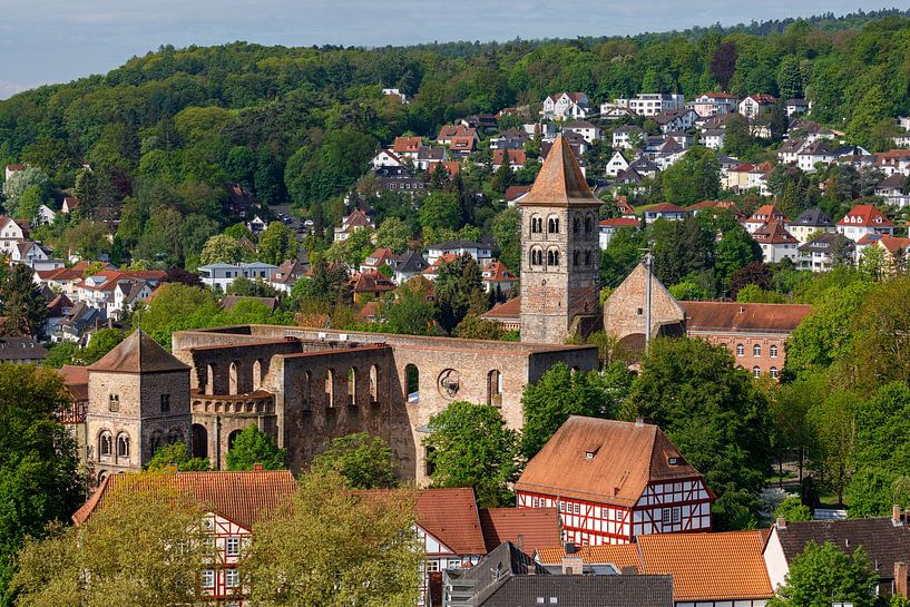 The town of Bad Hersfeld in Hesse by Roland Brack