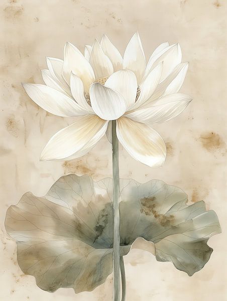 Lotusblume von Bert Nijholt