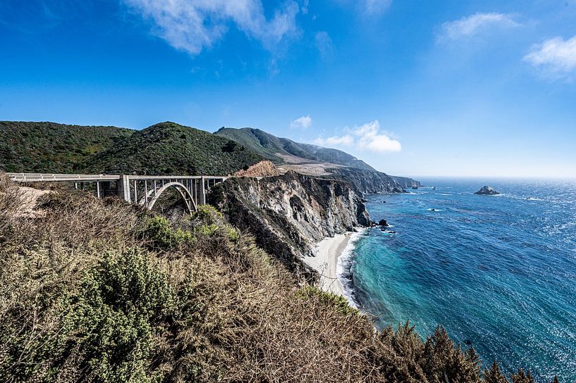 Pont de Bixby Creek, autoroute 1, Californie par VanEis Fotografie