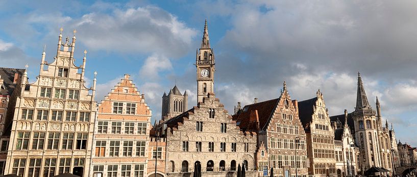 Graslei Ghent by Richard Wareham