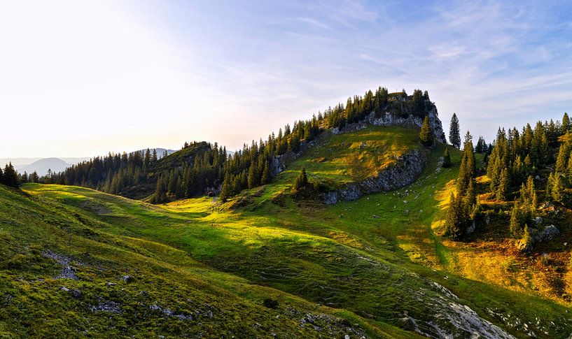 Atmospheric evening in the mountains by Andreas Föll
