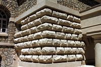 Detail of an  building.