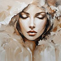 Schleierfrau im Wind II