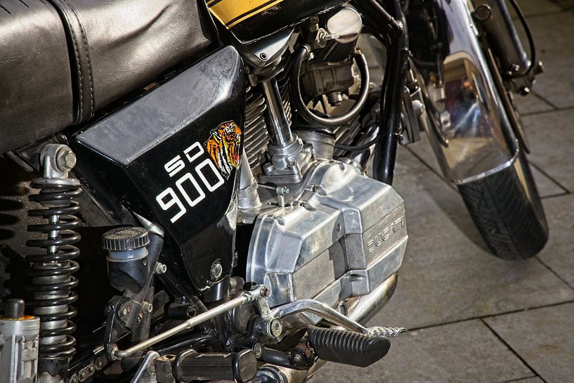 Ducati 900SD Darmah bloc moteur par Rob Boon