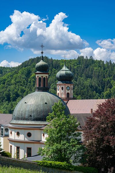Baroque church of St Trudpert in an idyllic location by Photo Art Thomas Klee