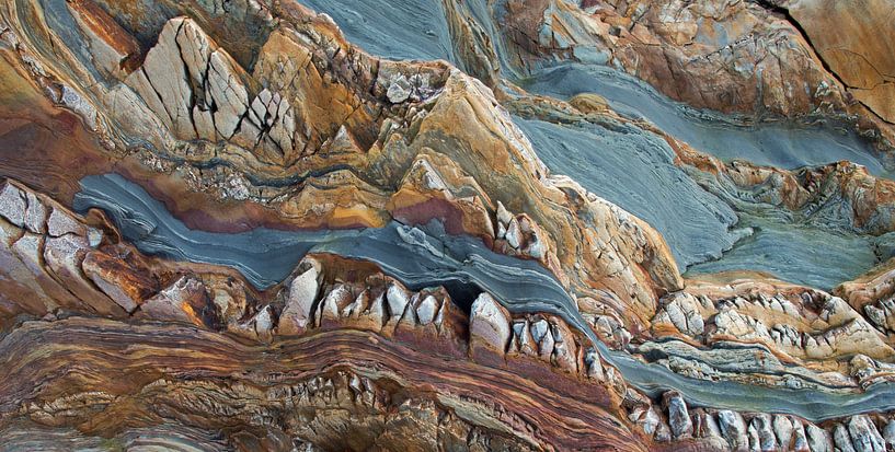 Strand Playa de Silencio Asturien Spanien von Miranda Bos