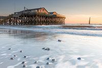 St. Peter Ording at high tide
