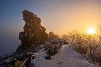 Teufelsmauer im Winter