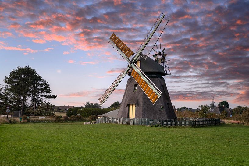 Moulin à vent, Nebel, Amrum, Allemagne par Alexander Ludwig