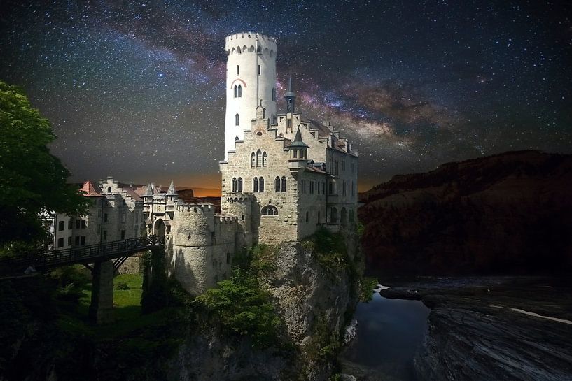 Het kasteel lichtenstein by HMS