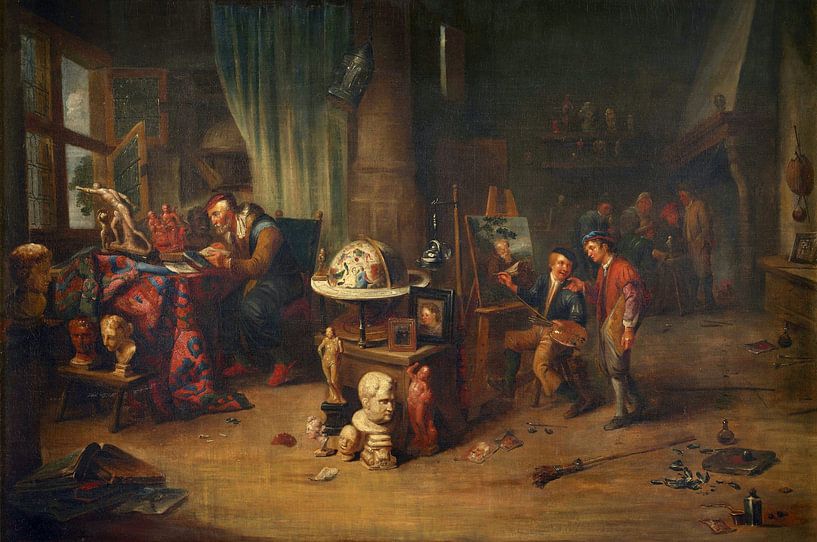 Kunst (Pendant zur Wissenschaft), Gerard Thomas von Meisterhafte Meister