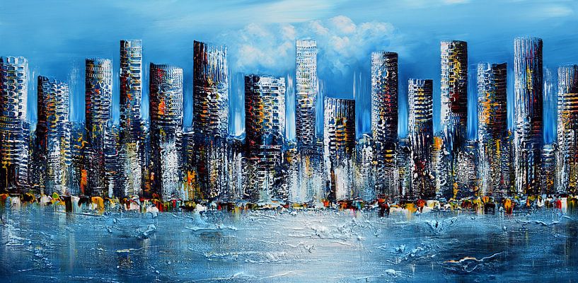 Skyline par Gena Theheartofart