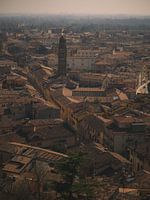 Ein nebliger Tag in Verona, Italien