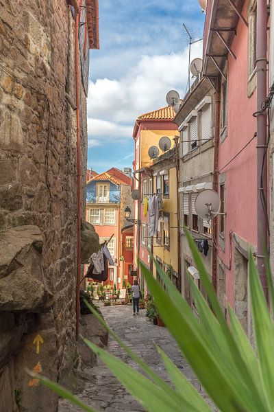 Stadtbild von Porto von Stefania van Lieshout
