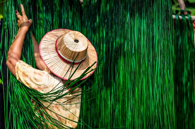 Kambodschanische Mattenweberin von Opmeer Reports