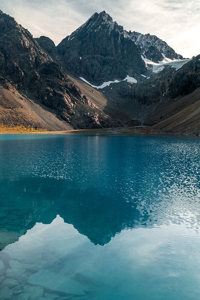 The blue lake. by Axel Weidner