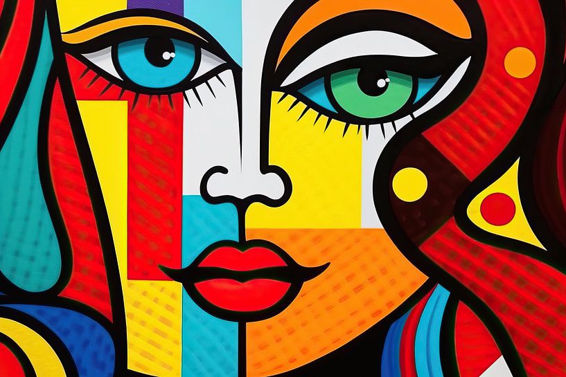 New Picasso No. 102.40 by ARTEO Paintings