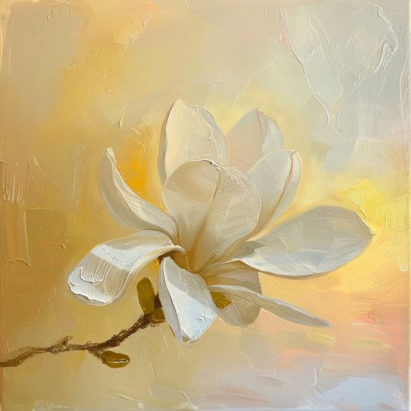 Magnolias Magnolia blossom by Poster Art Shop